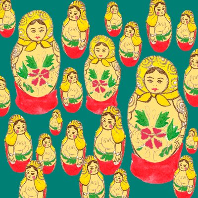 Russian Dolls by Anna Platts