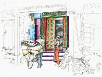 Fabric Merchant by Annalisa Morrocco
