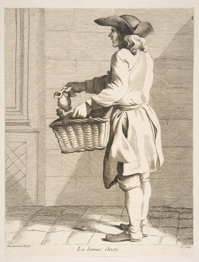 Ink Seller by Anne Claude Philippe de Caylus