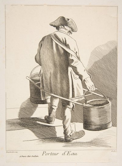 Water Carrier by Anne Claude Philippe de Caylus