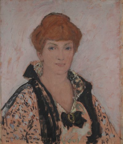 Portrait of Katherine S. Dreier by Anne Goldthwaite