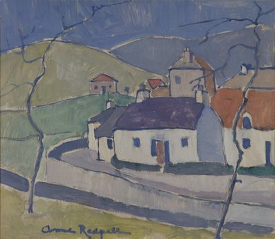 Farm at Ruberslaw by Anne Redpath