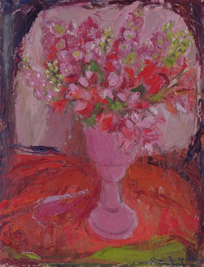 Pink Flowers by Anne Redpath