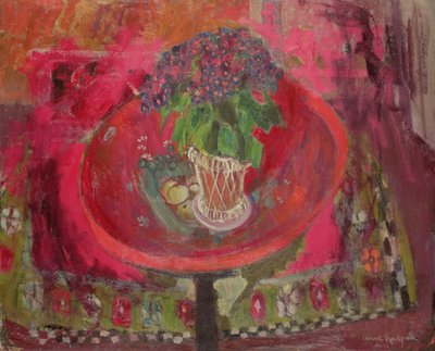 The Red Tray by Anne Redpath