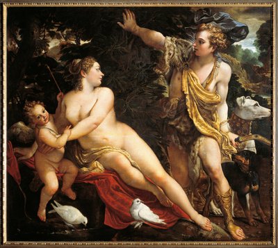 Venus and Adonis by Annibale Carracci