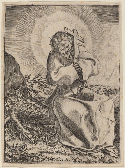 Saint Francis of Assisi by Annibale Carracci