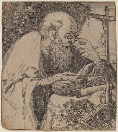 Saint Jerome by Annibale Carracci
