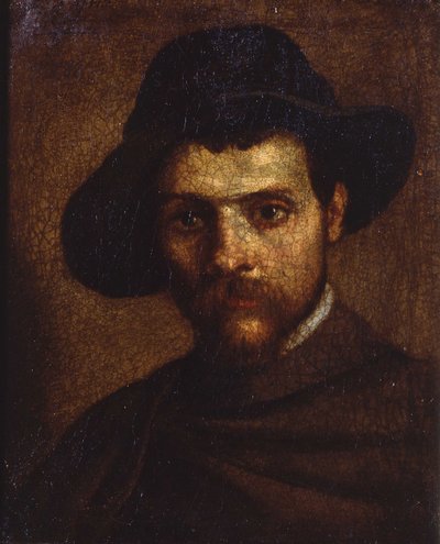 Self-portrait, 1593 by Annibale Carracci