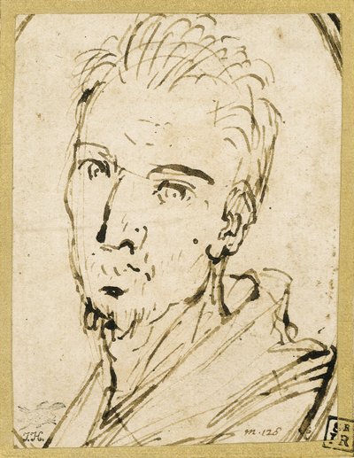 Self Portrait by Annibale Carracci
