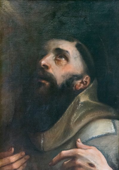 St Francis of Assisi by Annibale Carracci