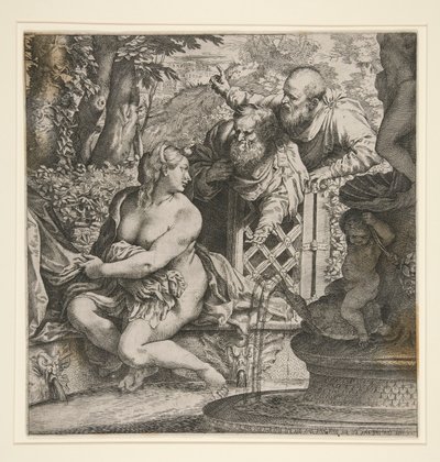 Susannah and the elders by Annibale Carracci