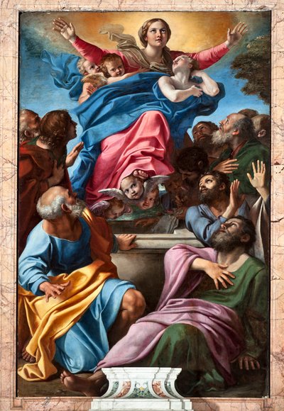 The Assumption of the Virgin by Annibale Carracci
