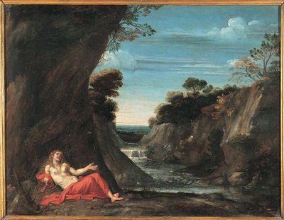 Landscape with the Penitent Magdalene by Annibale Carraccis School