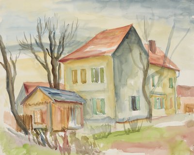 At the Steinbach Toll by Anny Dollschein