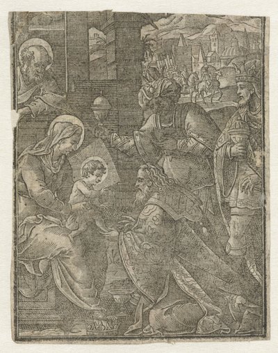 Adoration of the Magi by Anonymous