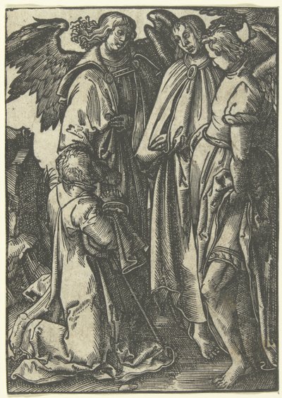 Abraham and the Three Angels by Anonymous