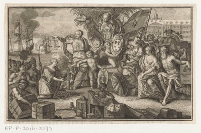 Allegory of the Dutch East India Company by Anonymous