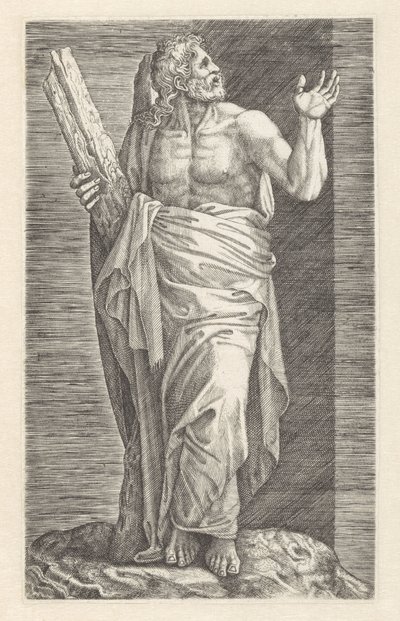 Andrew (Christ and Twelve Apostles) by Anonymous