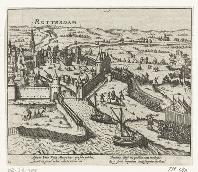 Bossu Enters Rotterdam, 1572 by Anonymous