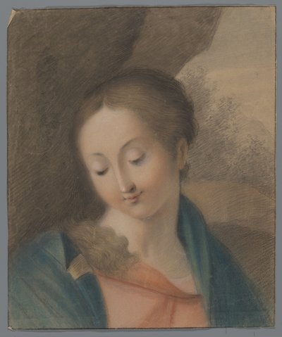 Bust of Mary, Looking Down by Anonymous