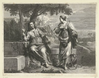 Christ and the Samaritan Woman by Anonymous