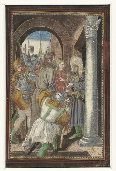 Christ Before Pilate by Anonymous