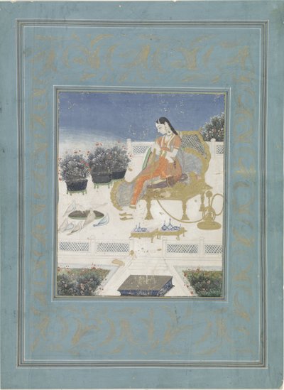 Lady on a Sofa by Anonymous