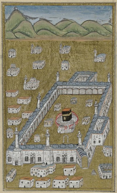 The Kaaba, Seen from Above by Anonymous