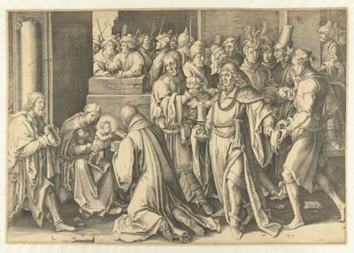 The Adoration of the Kings by Anonymous