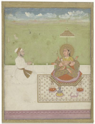 The Goddess Tripurasundari by Anonymous