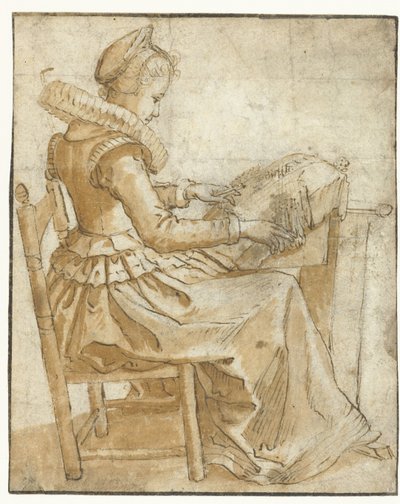 The Lacemaker by Anonymous