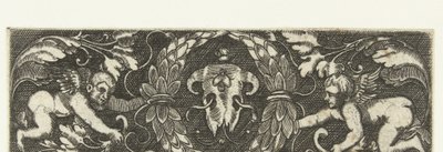 Frieze with the Skull of an Animal by Anonymous