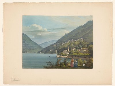 View of Blevio on Lake Como by Anonymous