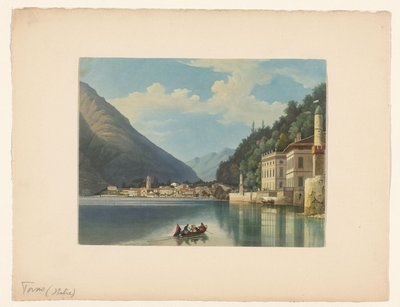View of Torno on Lake Como by Anonymous