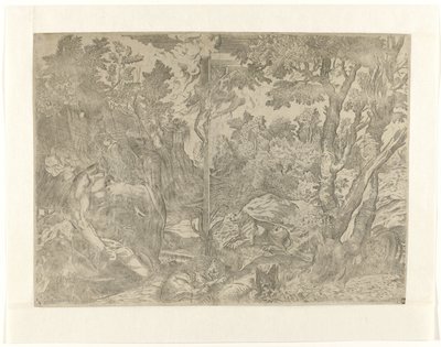 Saint Jerome in the Wilderness by Anonymous