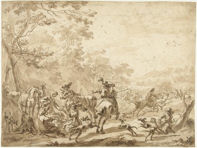 Deer Hunt by Anonymous