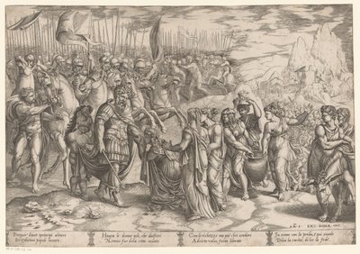 The Offering of Abigail by Anonymous
