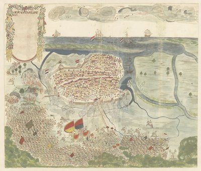 The Siege of the City of Machilipatnam (Masulipatnam) by Anonymous