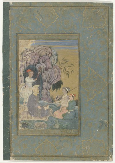 Courtiers Visiting a Hermit by Anonymous