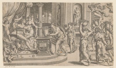 Marriage of Vertumnus and Pomona by Anonymous