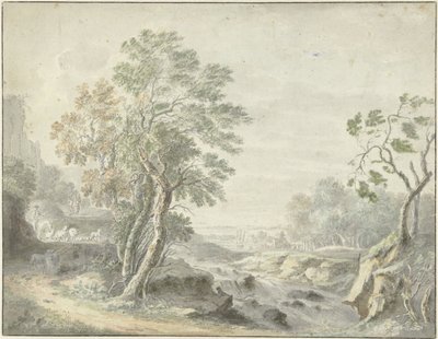 Italian Landscape by Anonymous