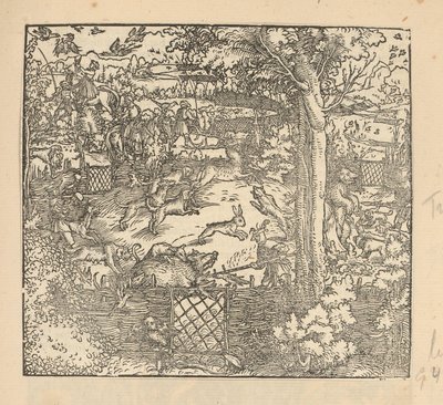 Hunting Boars and Rabbits in the Hedges by Anonymous
