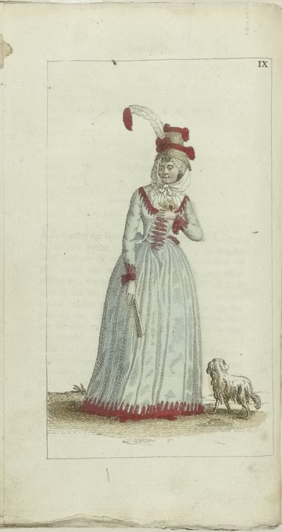 Cabinet of Fashion and Taste 1791, Pl. IX by Anonymous