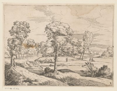 Landscape with River and Trees by Anonymous