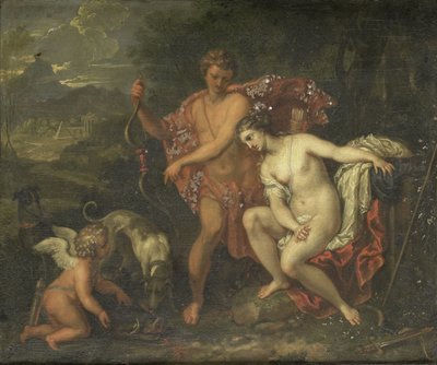 Meleager and Atalanta by Anonymous