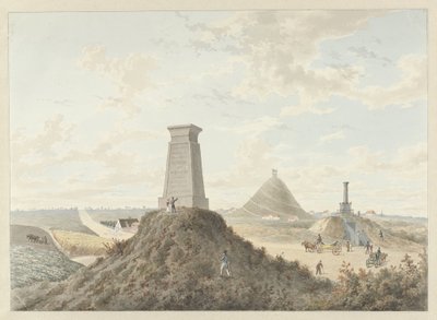 Monuments at Waterloo, 1815 by Anonymous