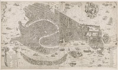 Map of Venice by Anonymous