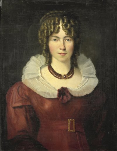 Portrait of a Young Woman by Anonymous
