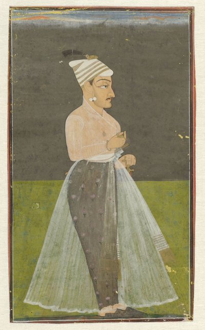 Portrait of Daya Datta, Raja of Nurpur by Anonymous