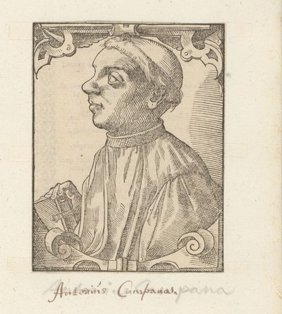 Portrait of Giovanni Antonio Campani by Anonymous